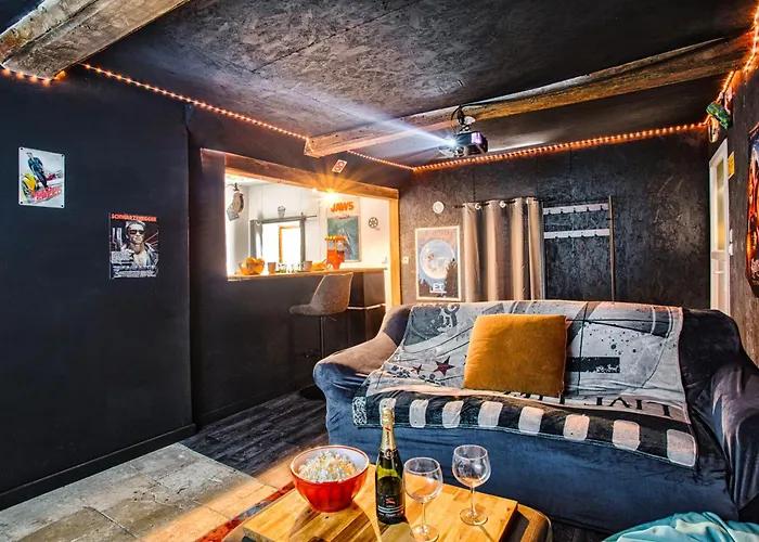 Appartamento Cinéma - Salle Vidéo Projecteur - Netflix Chicheboville